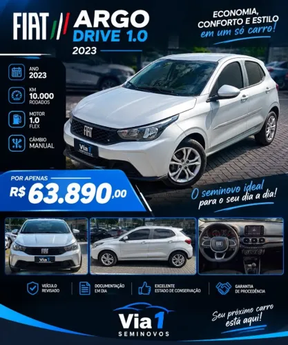 Fiat Argo Drive 1.0 6V Flex 2022