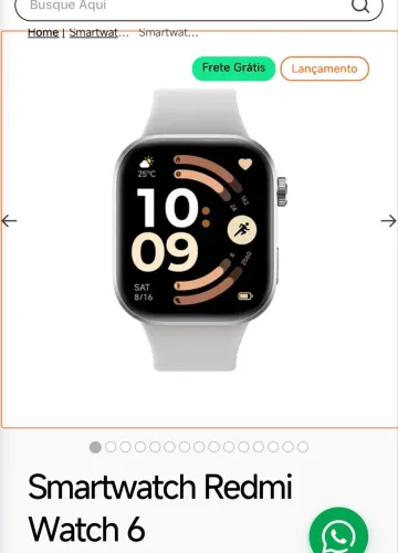 Smartwatch Redmi Watch 6