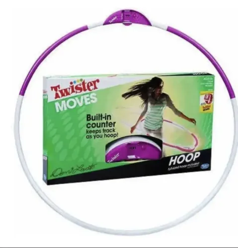 Jogo Twister Moves Hoop - Bambolê Eletrônico com Contador.(NOVO/Lacrado)