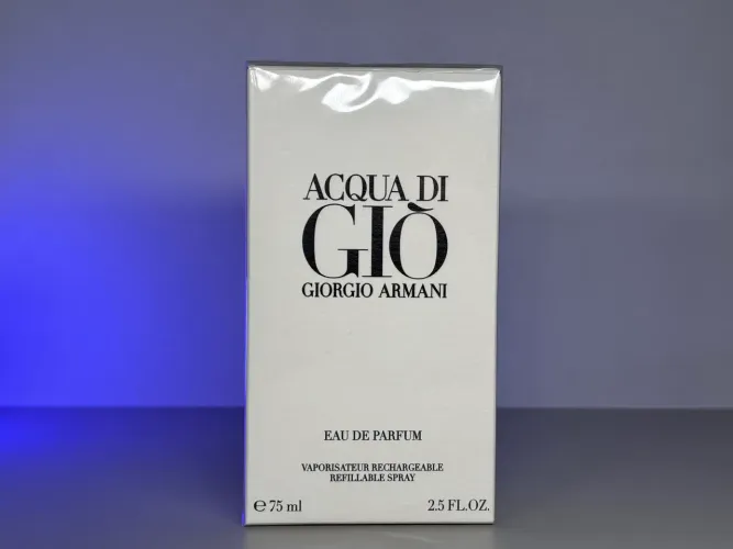 Perfume acqua di gio Eau parfam lacrado