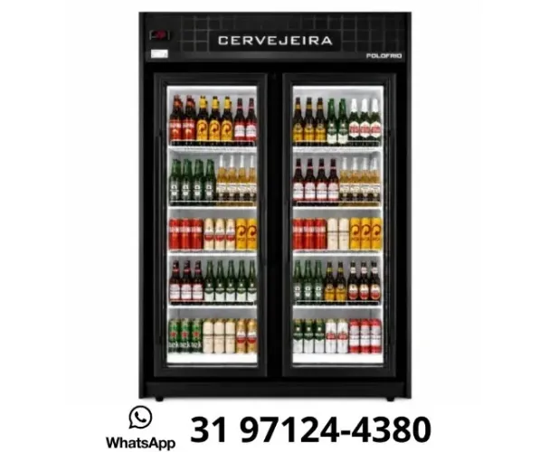 Cervejeira 2 Portas Polo Frio com LED 220V