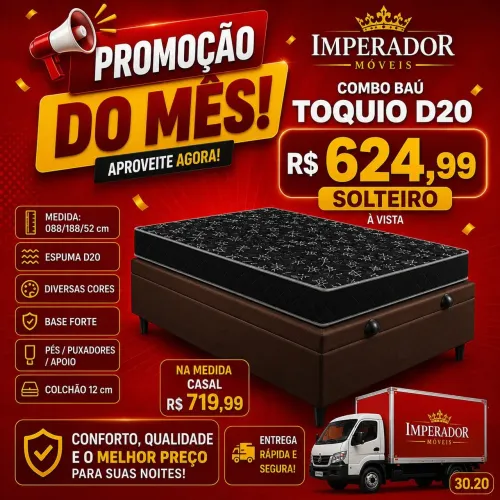 Combo baú Tóquio d20