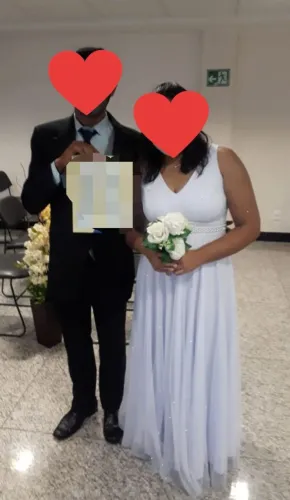 Vestido de noiva simples