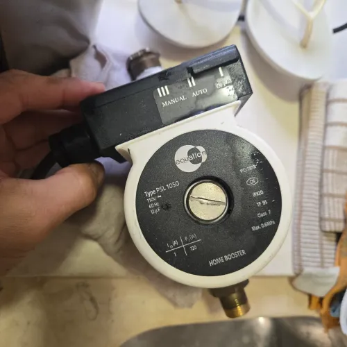 Pressurizador de água para aquecedor a gás