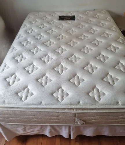 Cama box + colchão casal