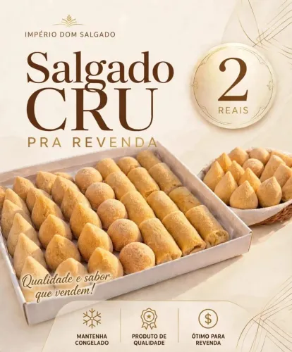 SALGADOS PARA REVENDA
