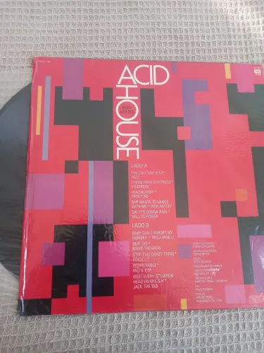 Acid house. Lp. Disco de vinil. Show!