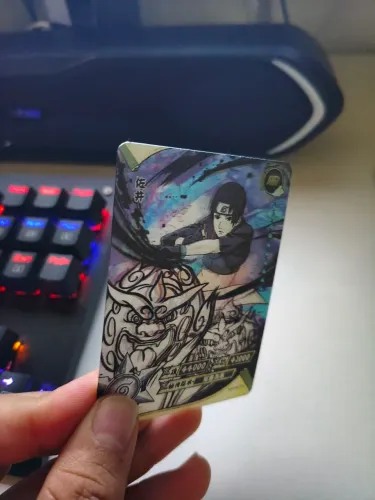 Carta colecionável de naruto 3D - SAI
