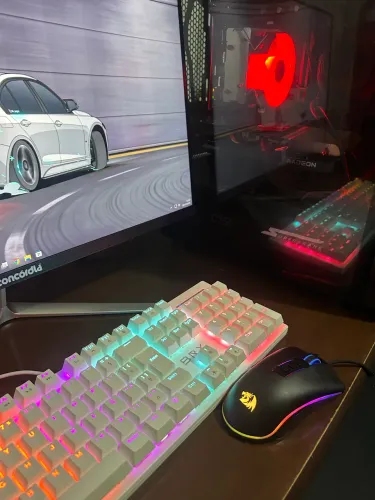 PC Gamer Completo i5 12400F+ RX 6600 8GB+ Monitor 165Hz+ Periféricos - Todas as Caixas!