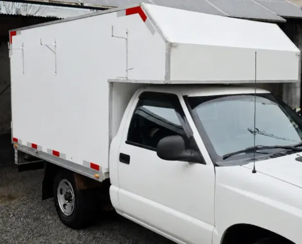 Baú para Caminhonete S10 Amarok Hilux Ranger