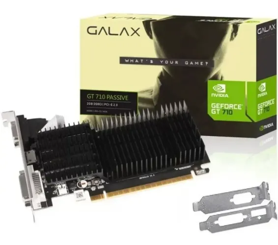 Placa de vídeo GT 710 1GB