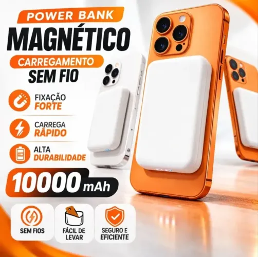 Carregador portátil para iPhone