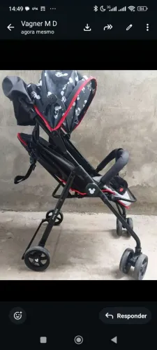 Carrinho de bebê de 650, no mercado livre por 300 usado..