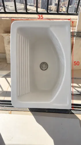 Tanque De Louça Suspenso Branco