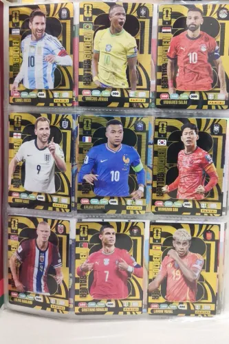 Cards Adrenalyn GOLDEN BALLER Set Completo