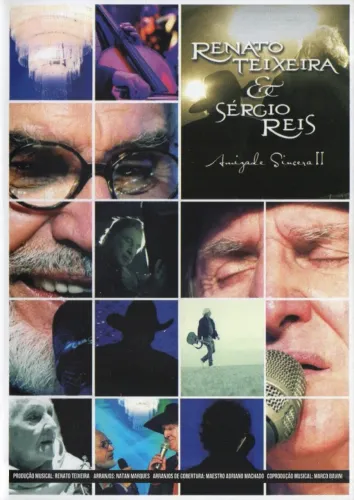 Dvd Renato Teixeira & Sergio Reis - Amizade Sincera 2