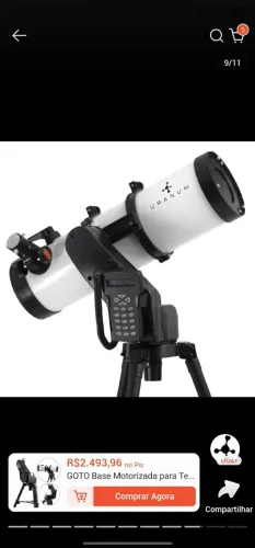 GOTO Base Motorizada para Telescópio Astronômica Montagem Precisão Astrofotografia
