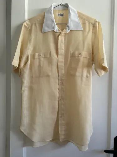 Camisa vintage amarela