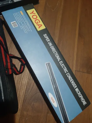 Microfone condensador shotgun YOGA - 320A