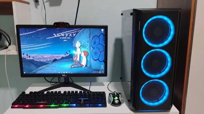 PC GAMER COMPLETO + MONITOR + PERIFÉRICOS
