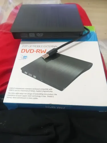 Gravador e leitor de DVD e CD 