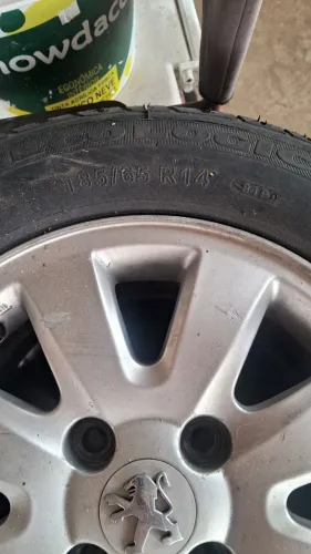 Rodas do Peugeot 207 original