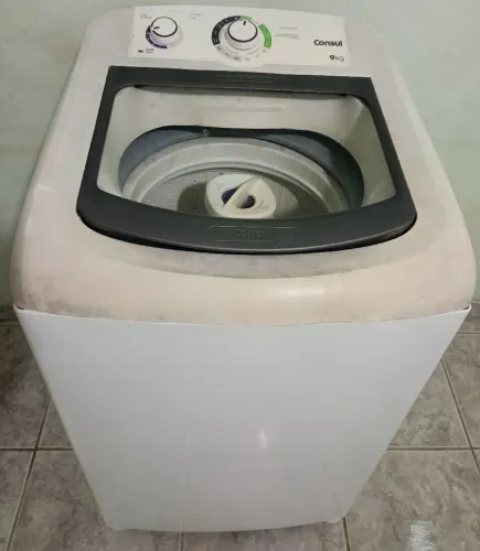 Máquina de lavar Consul 9KG funcionando entrego