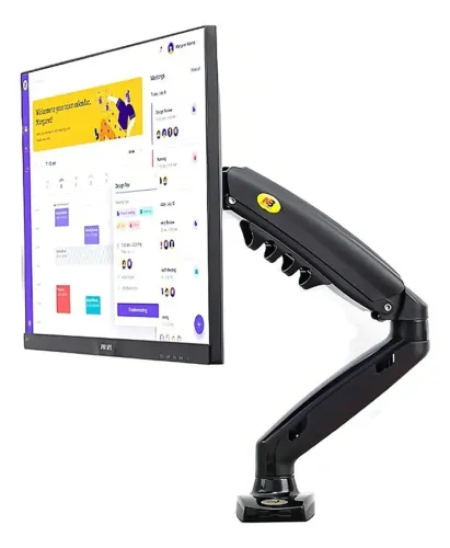 suporte de monitor ajustável a gás para telas entre 17 e 30 polegadas Pronta Entrega