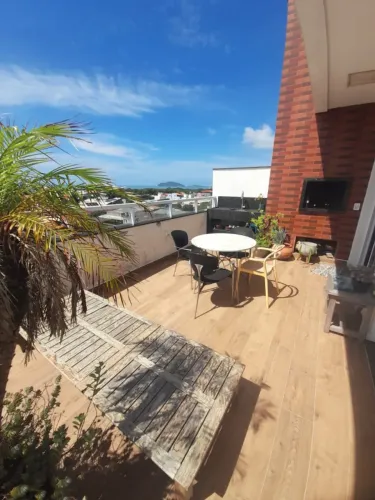 Cobertura para Locação em Florianópolis, Ingleses do Rio Vermelho, 3 dormitórios, 1 suíte,