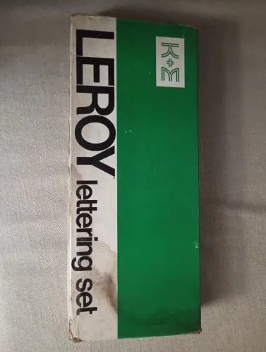 Normografo Leroy lettering vintage