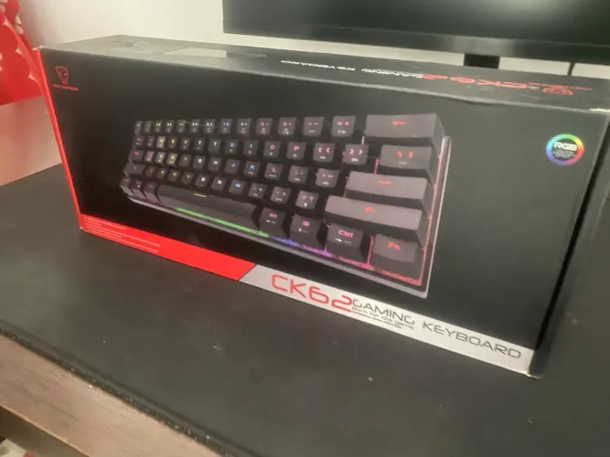 Teclado Mecânico CK62 Motospeed