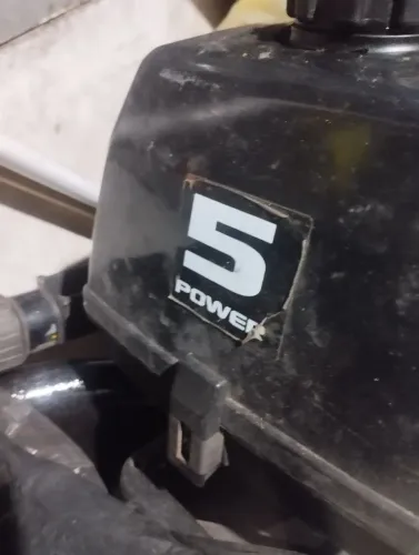 Vende_se canoa de fibra 3metros com motor de poupa 5.0 Toyama