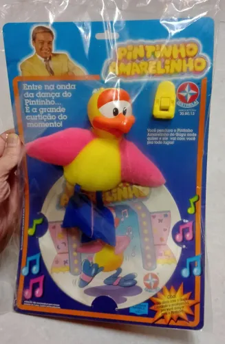 Pintinho Amarelinho Estrela Gugu Anos 90 Lacrado Novo