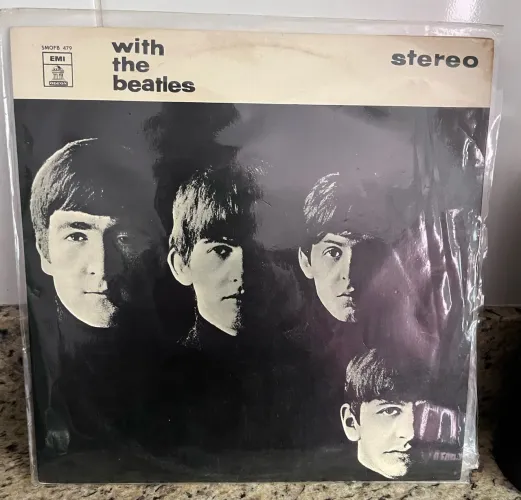 LP With The Beatles Disco de Vinil