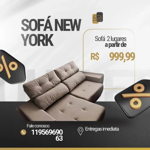 Fabricamos seu sofá, compre seu sofá no conforto da sua casa por apenas R$999