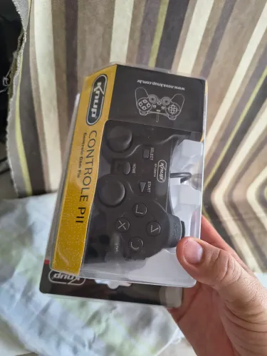 Controle de Playstation 2 Black [Nova Cidade]