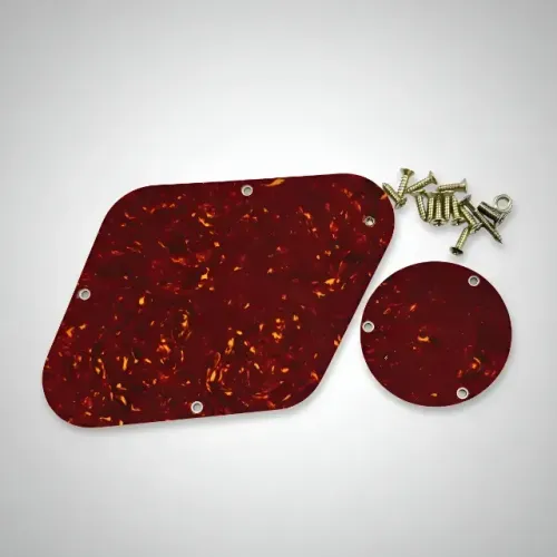 Escudo Traseiro Plp001 Para Guitarra Les Paul Tortoise