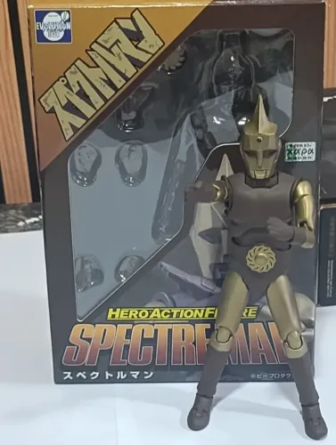  Boneco Spectreman Completo Haf Spetroman