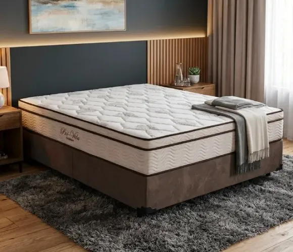 Cama Casal Colchão Pro Vida Novo Direto da Fabrica