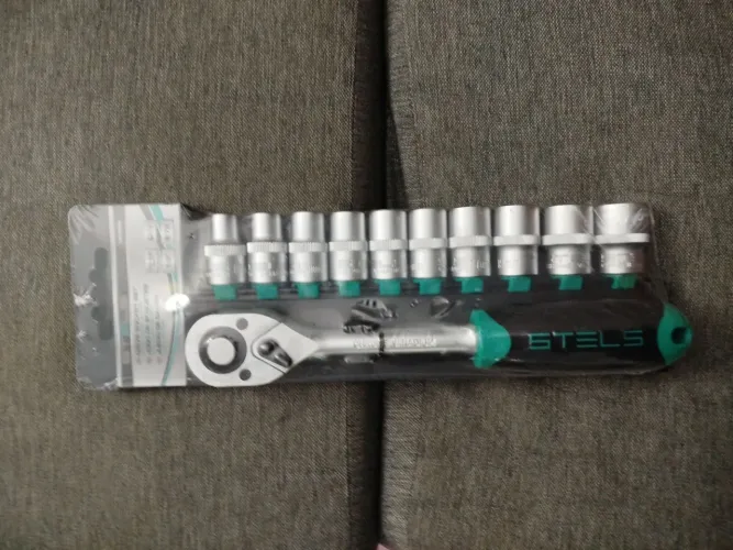 Kit Soquetes STELS 1/2" com Catraca Profissional 10 a 22 mm