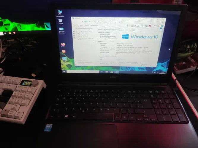 Notebook aspire E1 572