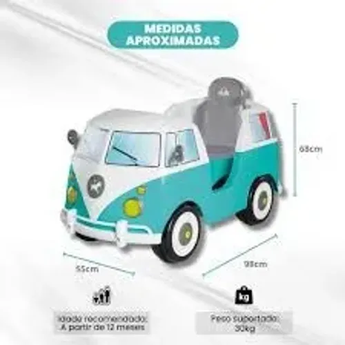 kombi pedal e de empurrar para criança