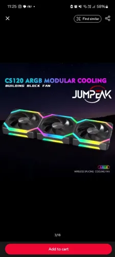 KIT 3X FANS CS 120