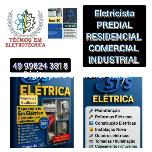Eletricista ... Predial. Residencial e Comercial