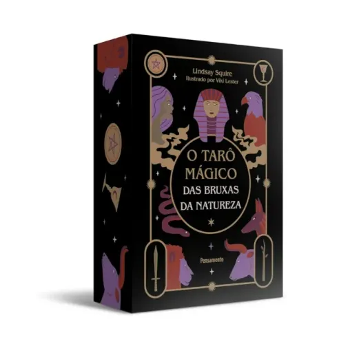 O tarô mágico das bruxas da natureza: Caixa com livro + 78 cartas