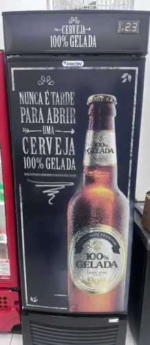 Cervejeira vertical fricon 410l gelando 100% parcelo!