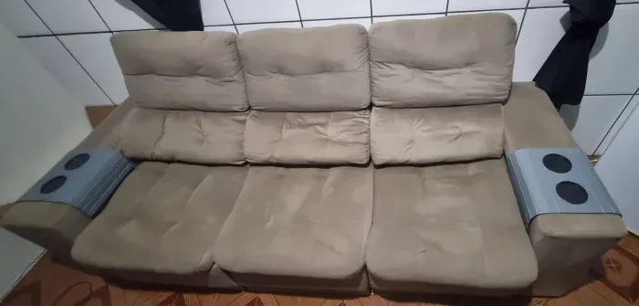 Sofá 3 Lugares Retrátil