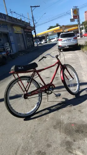 Bicicleta Aro 26 Vermelha - Em Ótimo Estado!