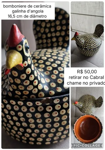 Bomboniere de galinha d'angola