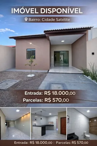 Casa a venda na bairro Caranã 